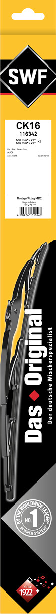 Wiper Blade - 116342 SWF